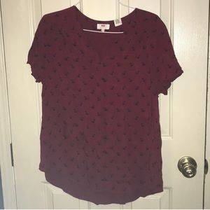 Levi burnt orange blouse